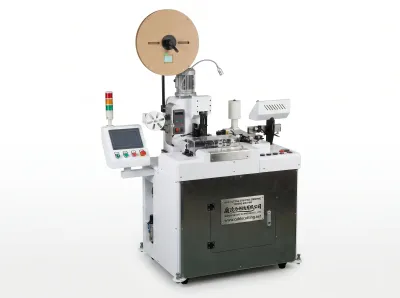 Automaattinen 5-johtoinen lankaleikkaus-riisutus-puristustinakone WPM-109