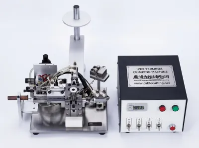 IPEX Koaksiaalikaapelin Puristuskone 2200 kpl/h - WPM-IPEX - Puoliautomaattinen puristuskone