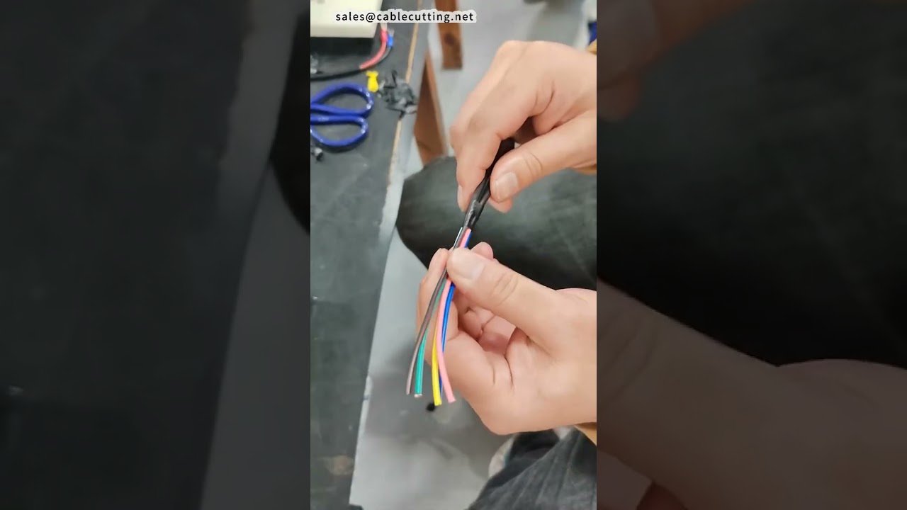 Push Type Spot Tape Wrapping Machine   Harness Equipment #factory #machine