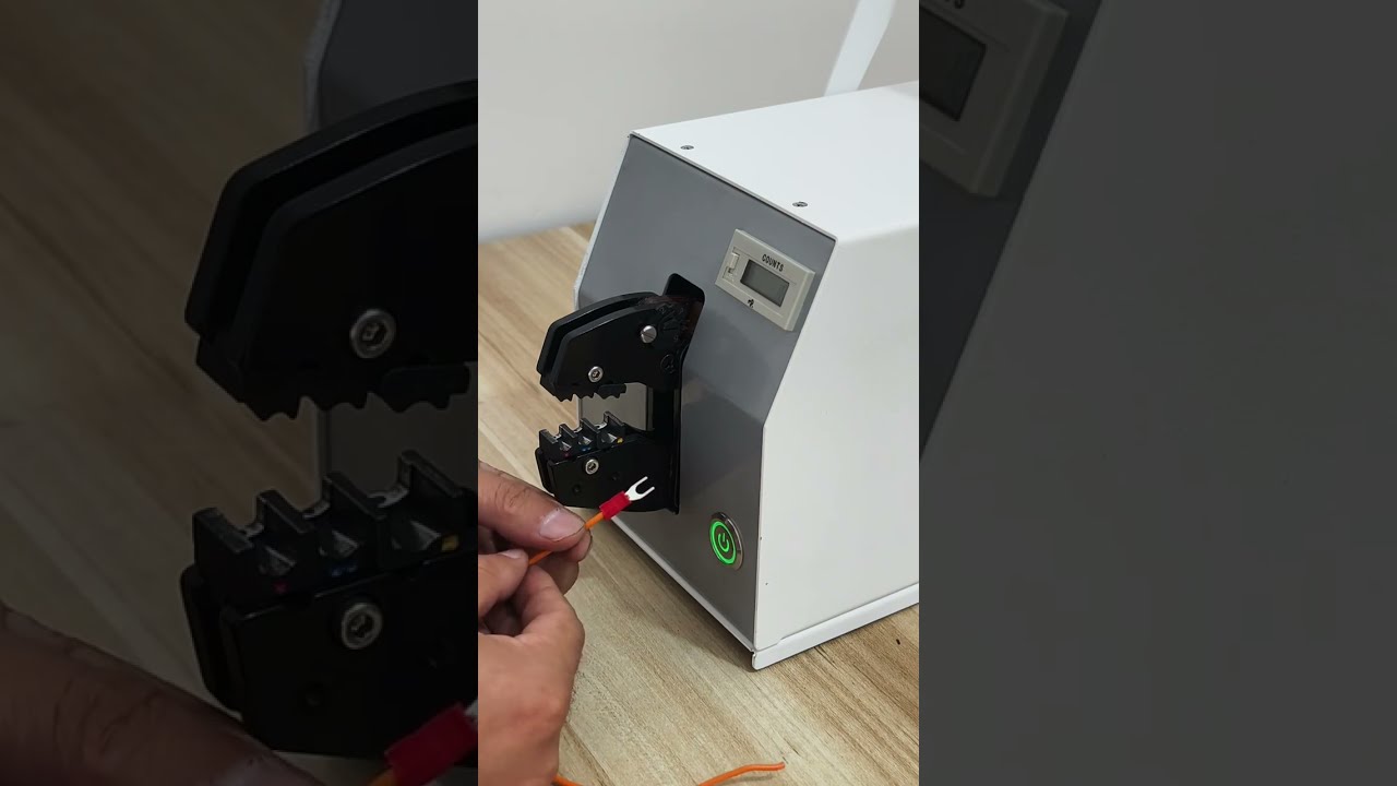 Electric Terminal Crimping Machine 65EC Compact and Powerful #machine #factory