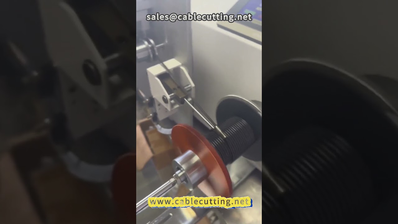 47 Automatic meter precision winding machine # winding machine # wire harness processing # wire and