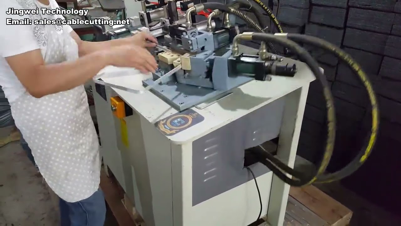 Automotive safety system wire rope flat cone head frequency conversion dual purpose fusing machine c