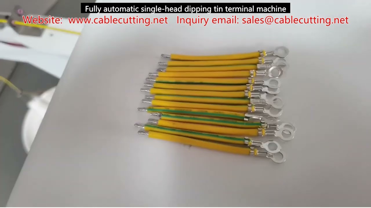 Fully automatic single head wear waterproof plug terminal machine waterproof plug terminal machine