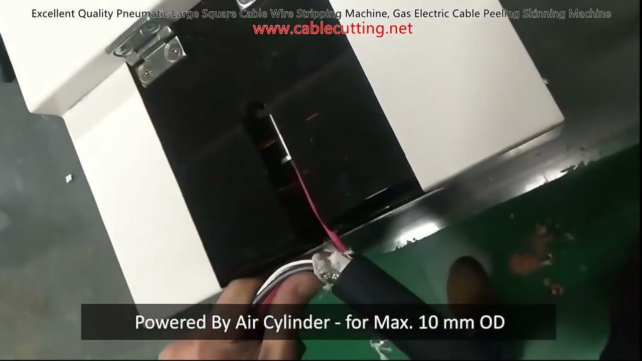 Excellent Quality Pneumatic Large Square Cable Wire Stripping Machine, Gas Electric Cable Peeling Sk