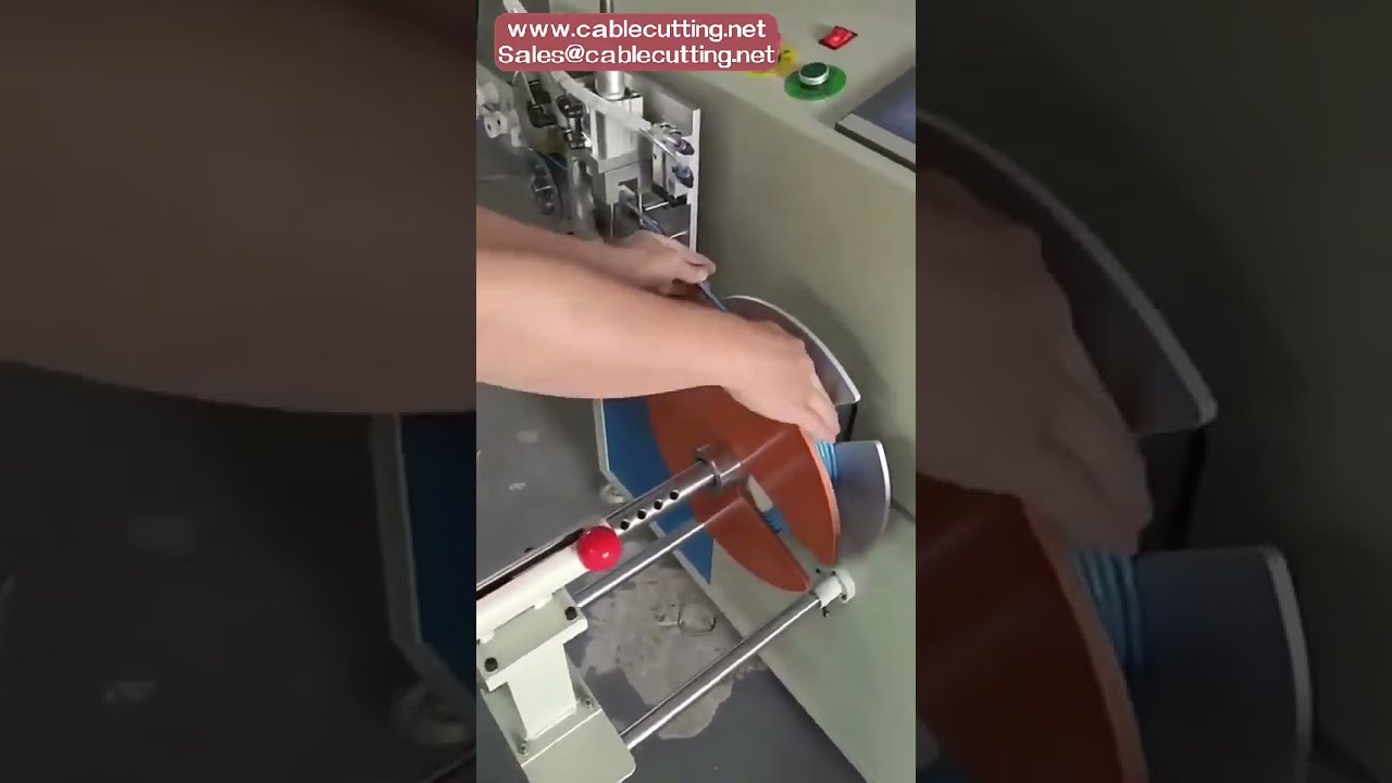 Wind And Tie Machine, Wire Measuring Cutting Winding Equipment Suitable For OD 1 20mm