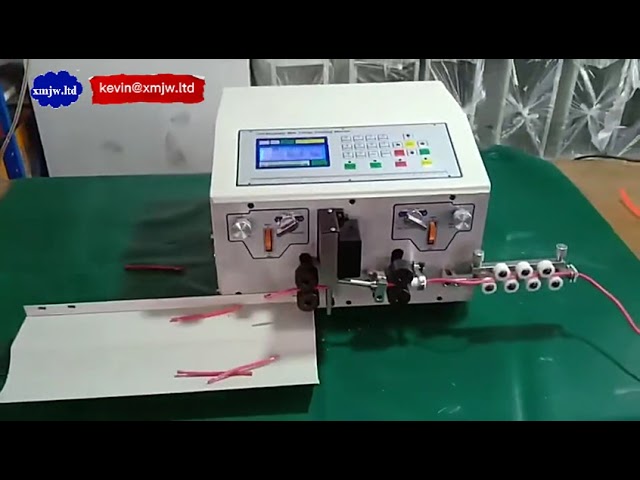 Automatic Thhn Tffn Wire Stripping Cutting Machine