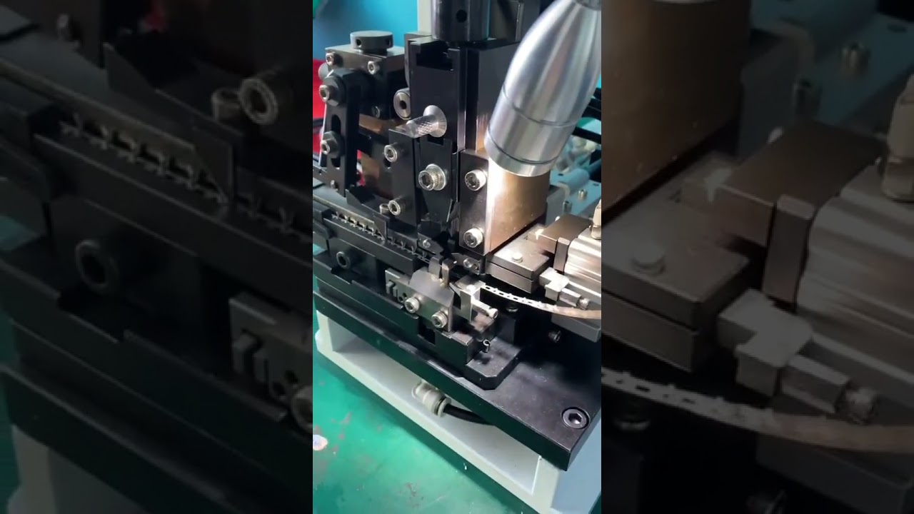 New 2in1 Wire Peeling And Punching Terminal Machine Touch ScreenButton Type Crimper Tools for Single