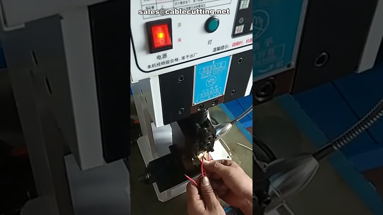 Puoliautomaattinen päätepuristuskone MP-4 – Tehokas johdinpäätepuristin