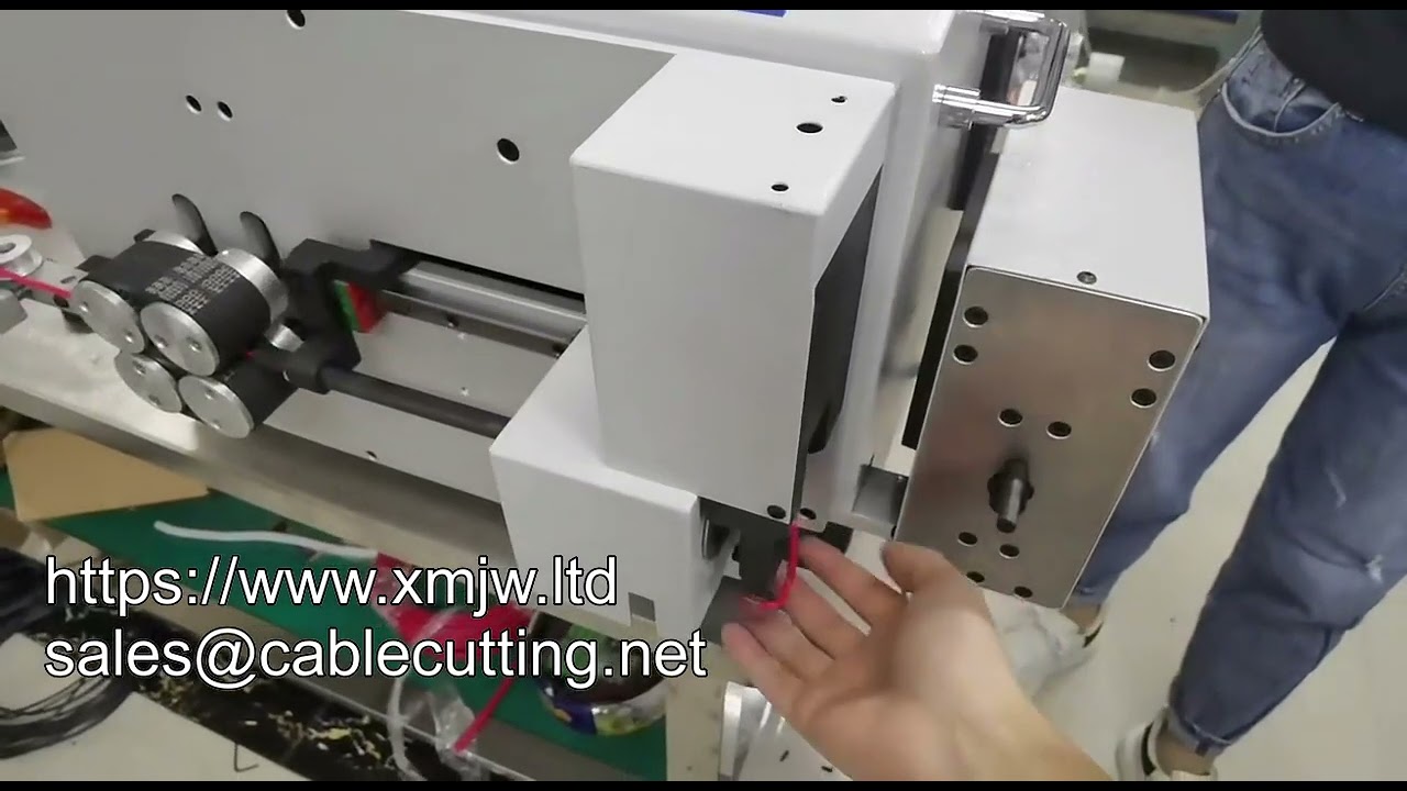 Hot Selling Touch Screen Automatic Wire Electronics Cutting Bending Strippers Wire Cut Strip Bend Ma