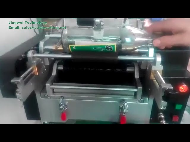Manual Wet Glue Round jars Labeling Machine with Paper label