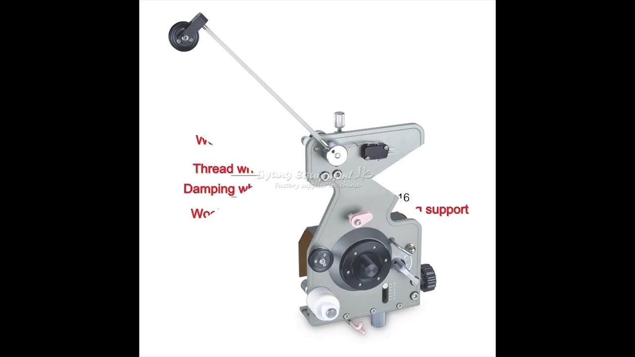 Coil Winding Machine Tensioner Cable Damping Tension Controller Parts Kit For Different Wire Diamete