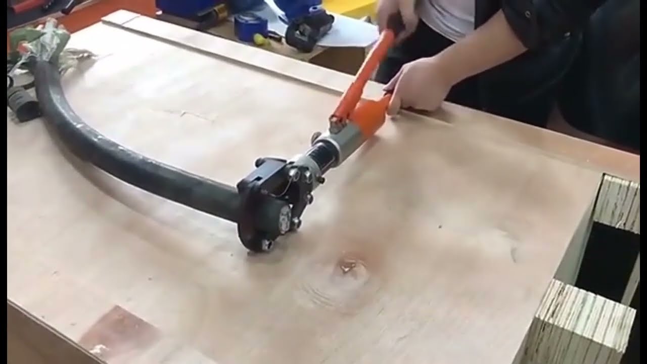 Hydraulic Pump Driving Electric Power Cable Split Cutter High Voltage Wire Copper Aluminum Cables