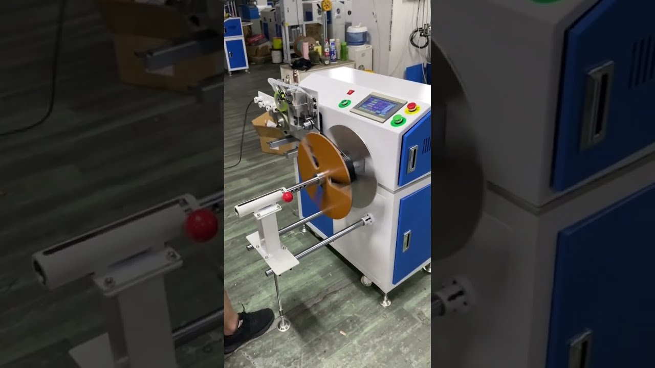 66  Versatile Wire Coiling Machine Up to 15kg Load with Precise Metering & Clean Cutting