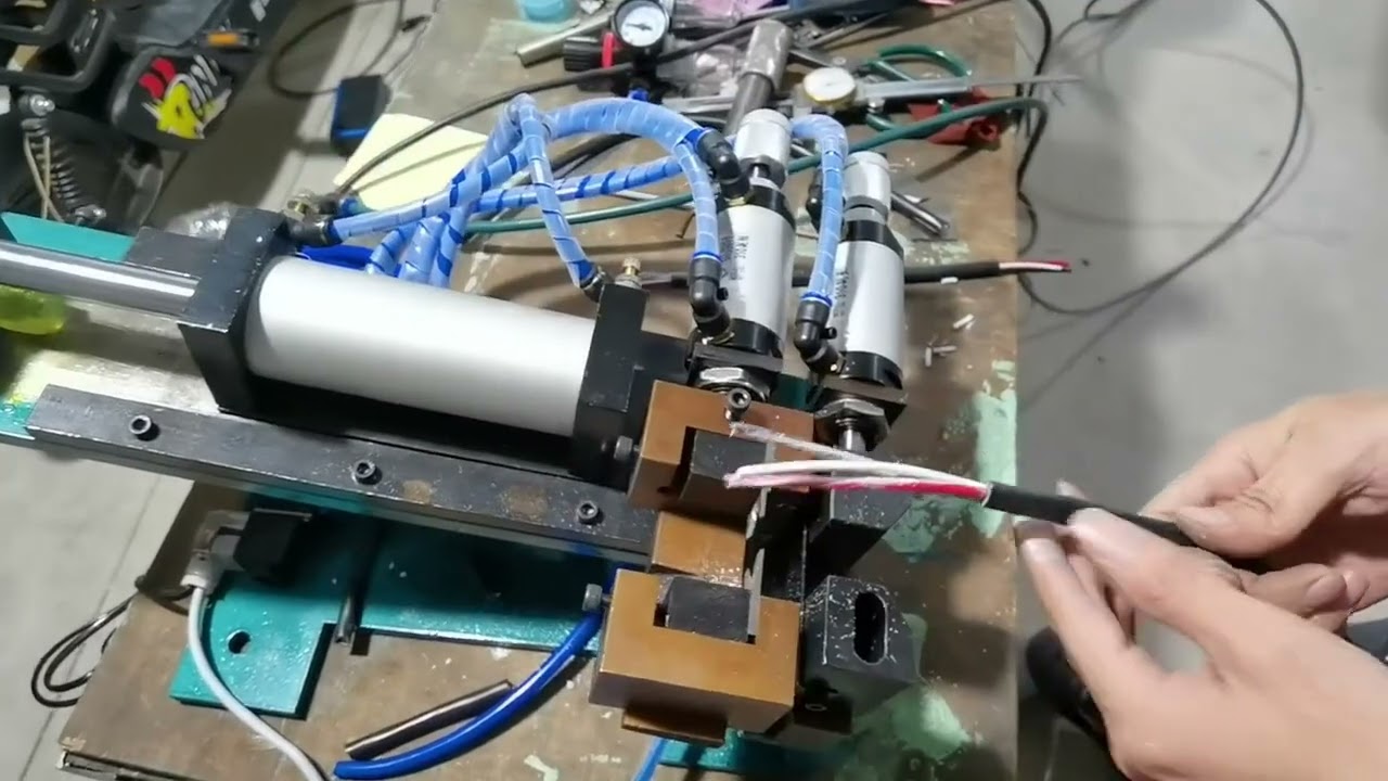 Pneumatic Stripping Machine Pneumatic and Electric Stripping