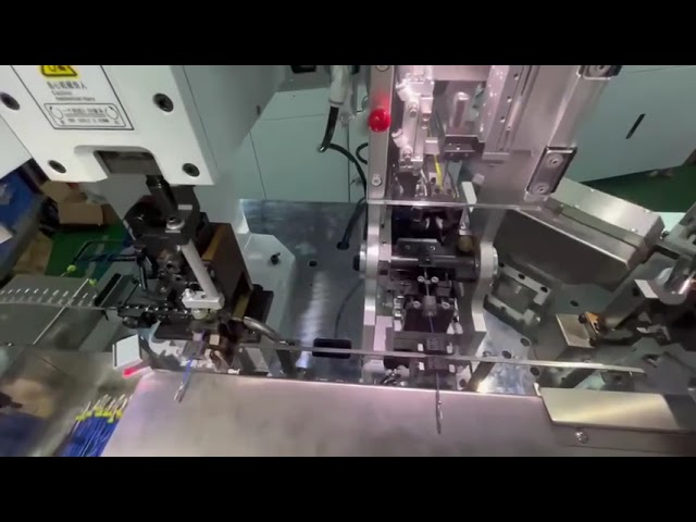 Auto Wire Seal Waterproof Plug Insertion & Terminal Crimping Machine