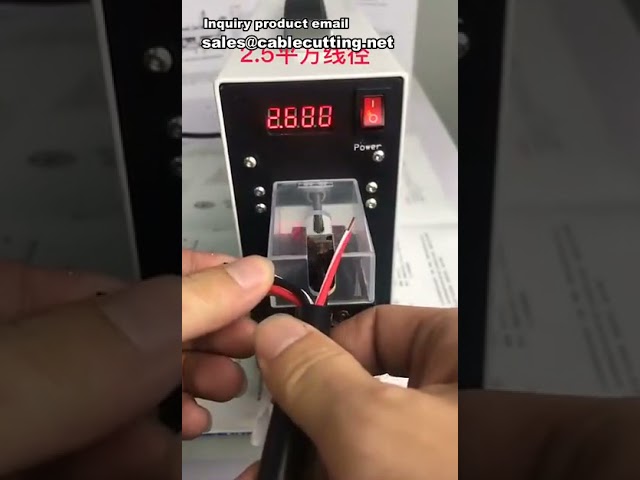 Sähköjohdon kuorintakone, automaattinen johdonkuorintakone, sähköjohdon kuorinta