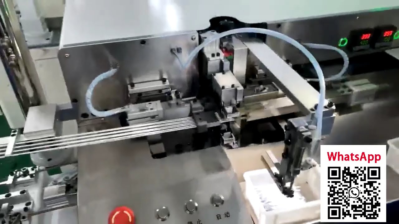 Silicone Wire Double End Tinning Machine Customer Acceptance Demo