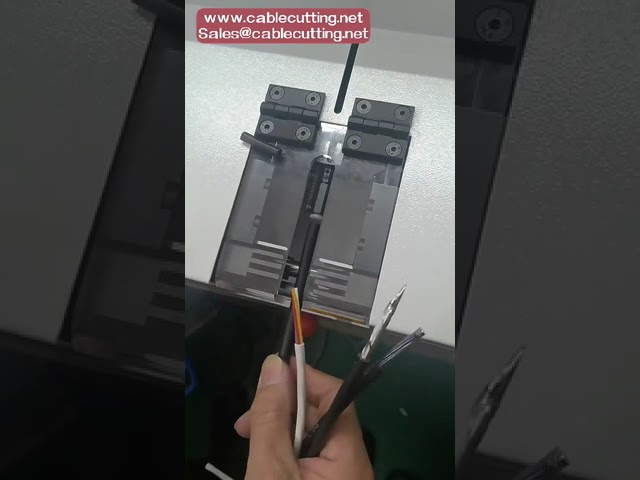 Multicore wire stripper machine, pneumatic Cable Stripping Machine, Free to change die set suitable