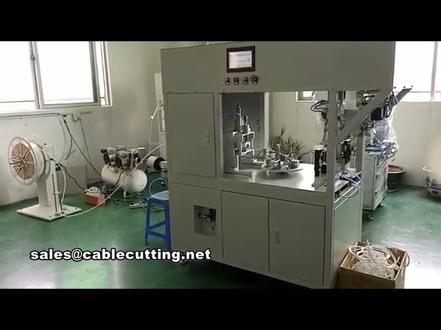 Full automatic tube wire coil winding cutting and tying machine