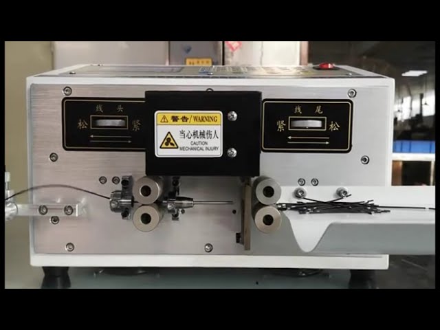 6 Square Automatic Cable Cutting Stripping Machine Wire Cutting Machine And Cable Stripping Machine