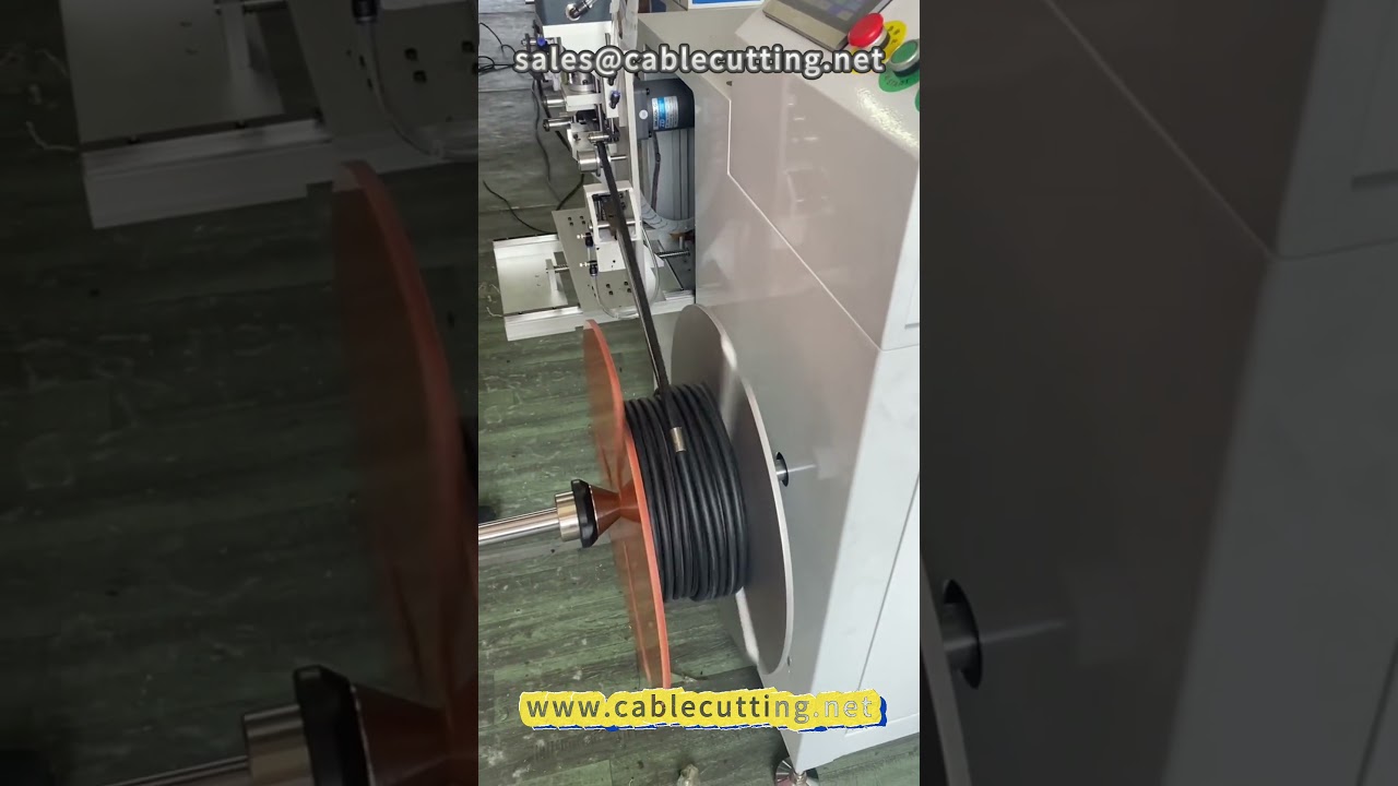 30 Automaattinen mittakelauskone, kelaa jopa 50 kg # kelauskone # johdin ja kaapeli # langan käsittely