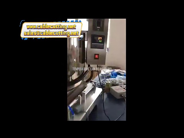 Manual pneumatic stirring chopped chili sauce tomato sauce thick paste mixing filling machine with h