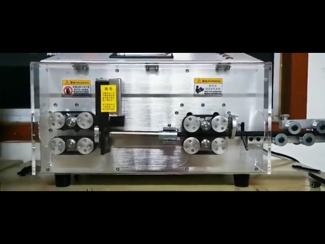 Automatic Integrated Cable Wire Cutting Stripping And Crimping Machine