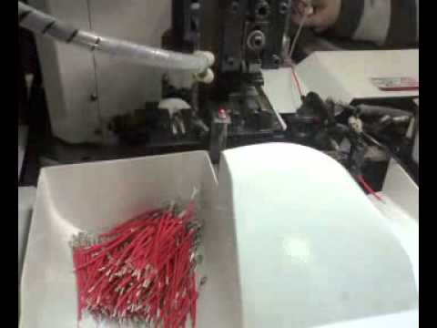 Super speed fully automatic terminal pressing machine