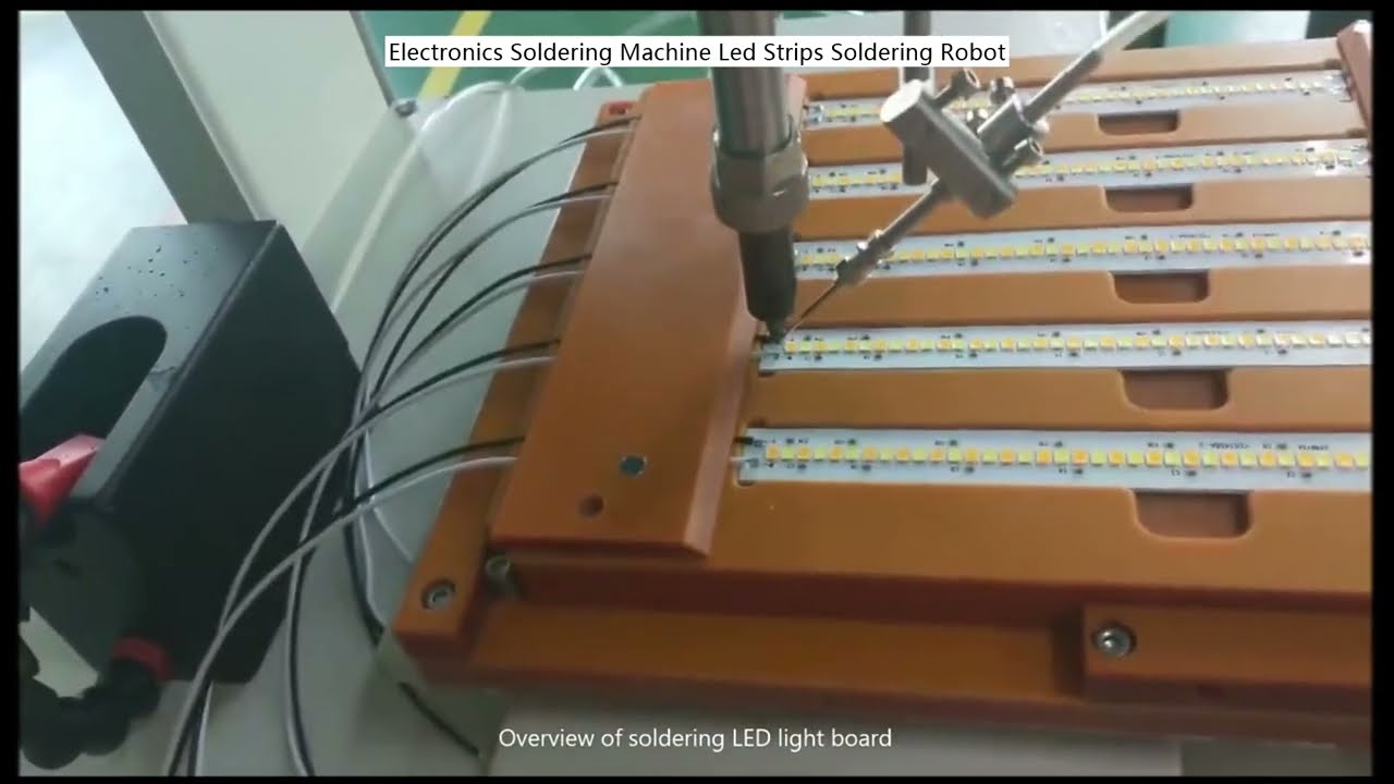 Electronics Soldering Machine Led Strips Soldering Robot