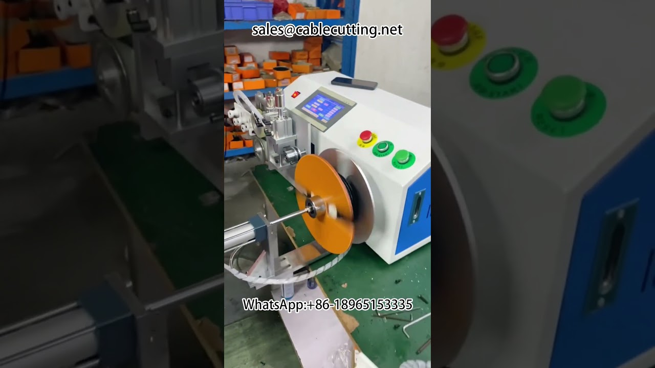 Automatic Metre Counting Winding Machine #Wire Winding Machine #Wire Processing #Netting #Rewinding