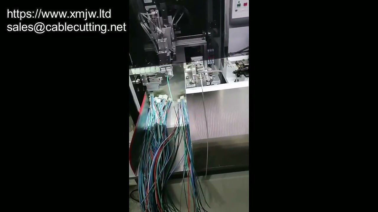 Full Automatic Double head Dip through Plastic Shell Terminal Machine