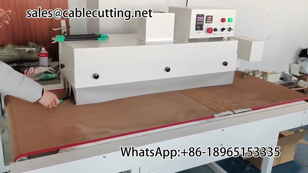 New energy harness processing equipment #heat shrink machine