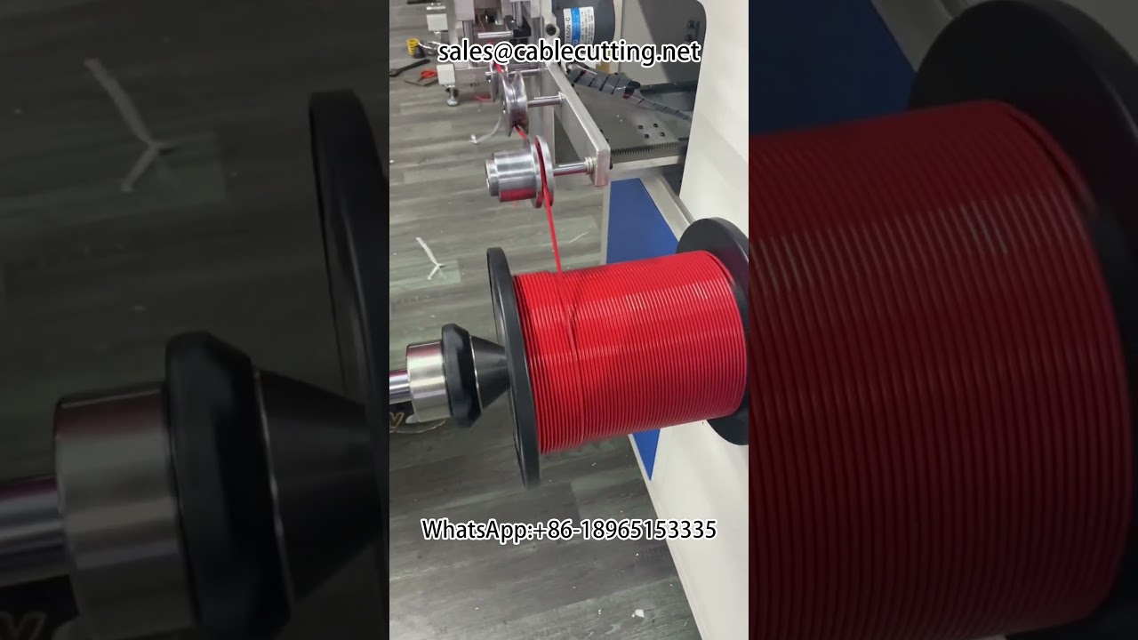 Wire metre winding and cutting machine #Wire #Wire #Wire harness processing #Wire winding machine #I