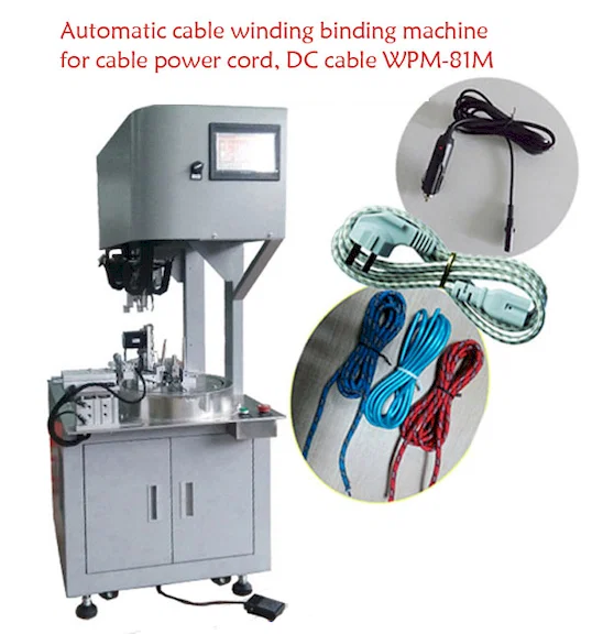 Auto Power Cord/DC Cable Winding WPM-81M Video