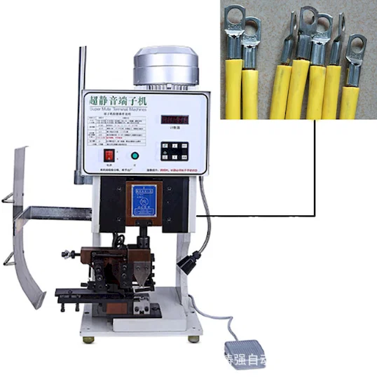 Semi-Auto Mute Liittimen puristus Kone WPM-3000S